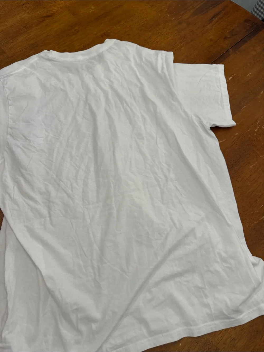 adidas White Tee with Blue Badge Graphic xxl